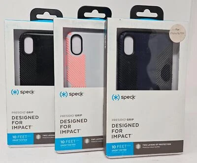 Funda Speck Presidio Grip para Apple iPhone XS Max 6.5" Foto 1 de 4