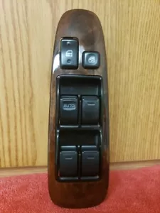 1995-2000 Lexus LS400 OEM Master Power Window Switch Woodgrain Bezel - Picture 1 of 9
