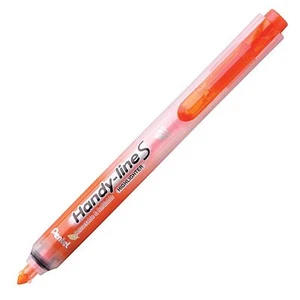 SXS15F Pentel Handy-line Refillable Highlighter, Bullet, Orange, Pack of 1 - Picture 1 of 1