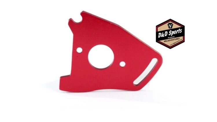 Motor Placa Traxxas 7490R Rojo - 1/10 Rally, Rustler 4x4 Foto 1 de 1