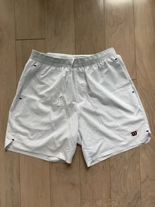 Kith for Wilson 2023 tennis shorts in white, Men's M - Picture 1 of 7