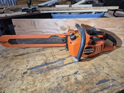 Vintage ECHO EVL 510 Chain Saw 1985 very good, clean cond. broken/missing guard - Image 1 of 4