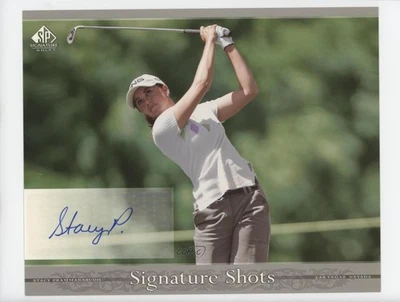 2005 SP Signature Signature Shots Stacy Prammanasudh #SH-PR Rookie Auto RC - Image 1 of 2