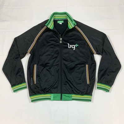 Lifted Research Group LRG Infinity Mens XL Track Infinity Varsity Jacket Striped - Image 1 of 4