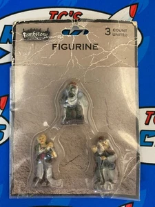 Tombstone Corners Figurines - Halloween Village - Hunchback, Zombie, Madman - Picture 1 of 2