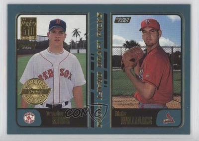 2001 Topps Draft Picks Home Team Advantage Blake Williams Brandon Mims Rookie RC - Image 1 of 2