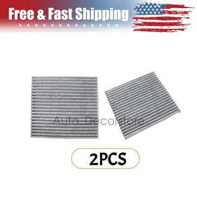 2PCS Cabin Air Filter for 2016 2017 2018 2019-2022 Ram 1500 2500 3500 4500 - Imagem 1 de 4