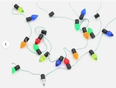 NEW - 1/12 SCALE DOLLS HOUSE MINIATURE STRING PARTY TREE XMAS LIGHTS (UK) - Image 1 of 2