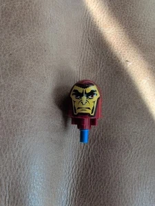 LEGO - Knight's Kingdom - HEAD - Vladek - Dark Red - Genuine Replacement - Picture 1 of 2