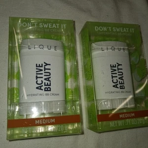 LIQUE Active Beauty 0,71 Unzen feuchtigkeitsspendende BB-Creme MEDIUM Don't Sweat It. 2 Stück Neu - Bild 1 von 6