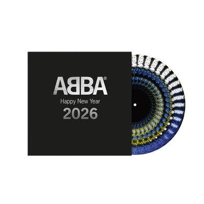 ABBA | Happy New Year 2026 | PRESALE Collector’s Numbered Zoetrope 7" Single - Image 1 of 2