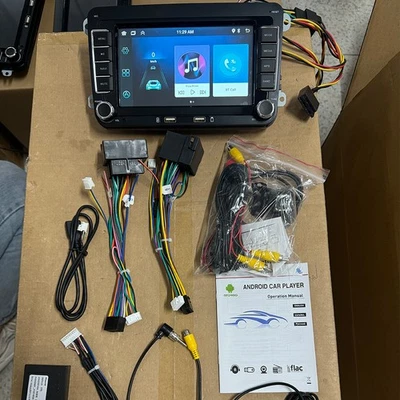 CarPlay Autoradio Android 14 GPS Navi Für VW GOLF 5 6 Passat Touran Tiguan - Bild 1 von 4