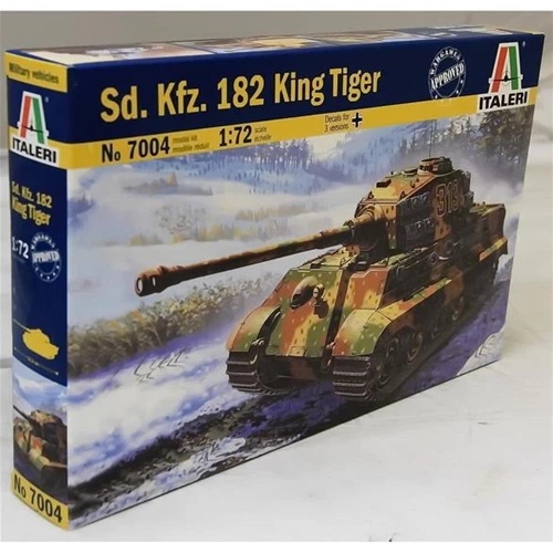 King Tiger Kit 1 72 Modellino Militari Italeri Scala