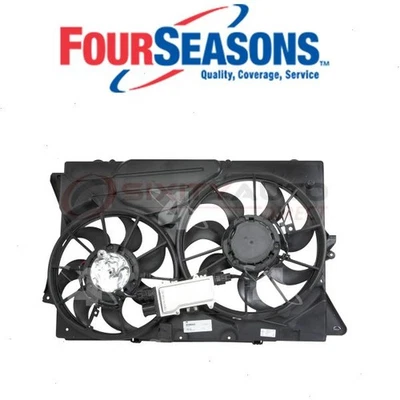 Four Seasons Dual Radiator & Condenser Fan Assembly for 2010-2013 Ford Flex nv - Imagem 1 de 4