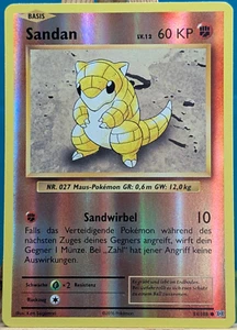 POKEMON - Evolution - Sandan - 54/108 - REVERSE HOLO - alemán - Imagen 1 de 1