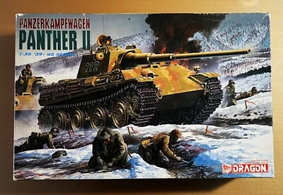 DRAGON 6027 - PANZERKAMPFWAGEN PANTHER II - 1/35 PLASTIC KIT - Immagine 1 di 4