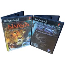 PS2 Peter Jackson's King Kong and Chronicles of Narnia Complete PlayStation 2