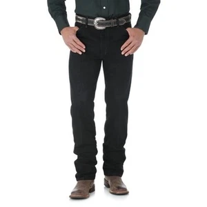 Jean para hombre Wrangler® Cowboy Cut® ajuste original negro sombra 13MWZWK - Imagen 1 de 3