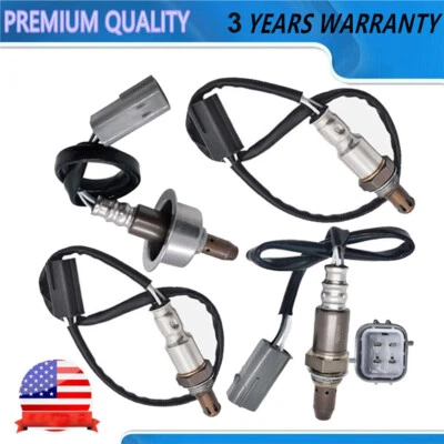 Sensor de oxígeno 4 piezas arriba y abajo para Nissan Máxima Altima 2010 2011 2012 2013 3,5 L Foto 1 de 4