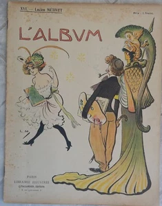 Les Maîtres de la Caricature 1902 L'Album L. METIVET Revue satirische Zeichnungen - Bild 1 von 4