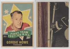 1968-69 O-Pee-Chee Gordie Howe #203 HOF