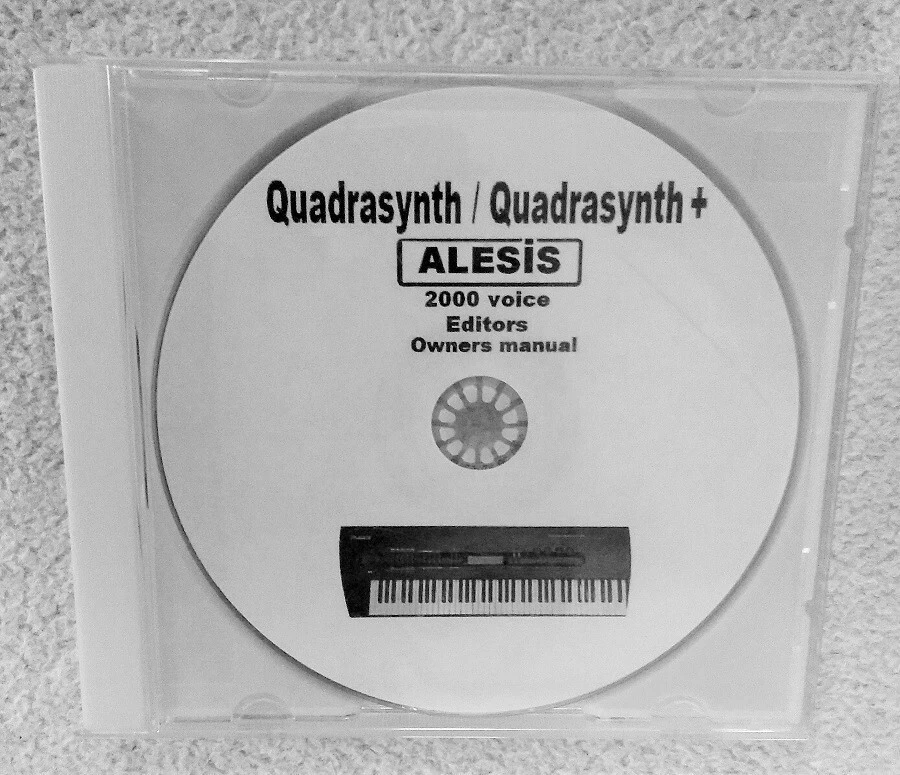 Alesis Quadrasynth + Quadrasynth plus - CD 2000 Programs - Bild 1 von 1