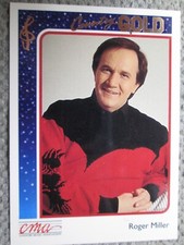 1992 Sterling Cards CMA Country Roger Miller Gold Foil #66 Song Singer