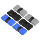 Tennis Racket Grip Tape with Hole PU 43.3" Black Grey Blue