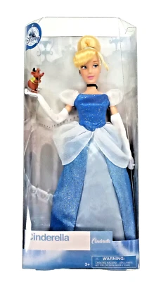 NUEVO en Caja Disney Store Princesa 12"" Muñeca Cenicienta con Gus Foto 1 de 2