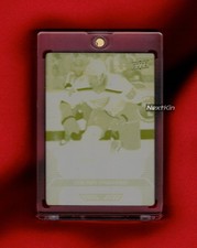 2020-21 Upper Deck COLTON PARAYKO #163 NHL MVP Yellow Printing Plate 1/1