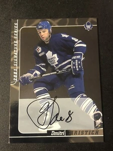 2000-01 Be A Player Signature Series Autographs Dimitri Khristich #31 - Picture 1 of 2