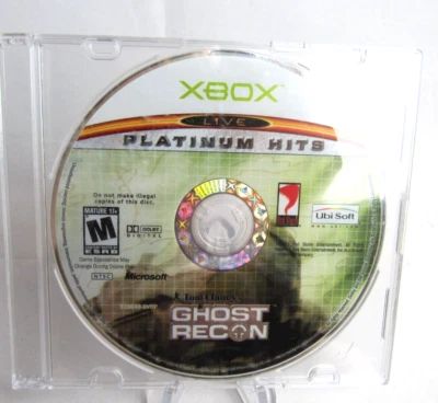 XBOX: Ghost Recon Ubi Soft Tom Clancy *2005) - Image 1 of 4