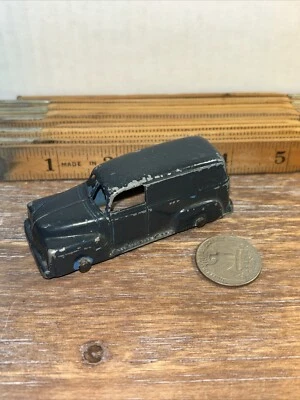Vintage Tootsie Toy Chevy Delivery Panel Truck Van | Blue  3” 1950’s Diecast Car - Image 1 of 4
