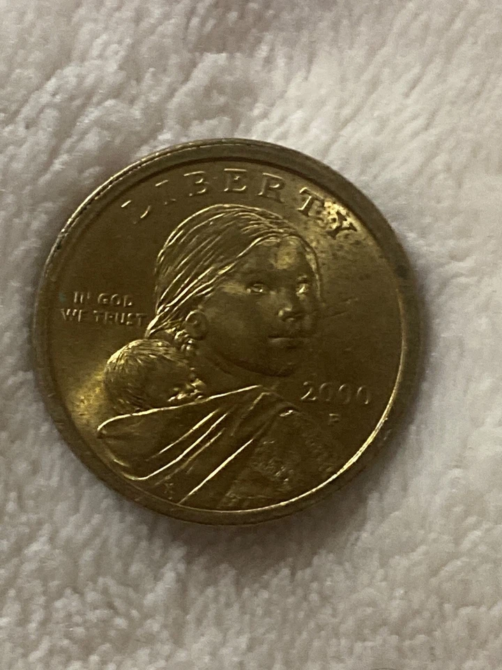 2000-P  Sacagawea Dollar Speared Eagle FS-901 MS67 - Image 1 of 2