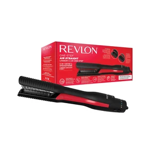 Secadora y alisadora Revlon One-Step Air Straight 2 en 1, aceite de argán, RVDR5330UK. - Imagen 1 de 13