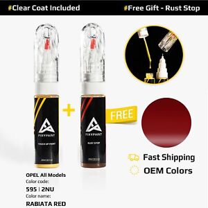 Car Touch Up Paint For OPEL All Models Code: 595 | 2NU RABIATA RED