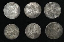 6 Genuine Ancient Islamic Samanid dynasty Silver dirham Coin Ca. 976-997 Nuh Ii