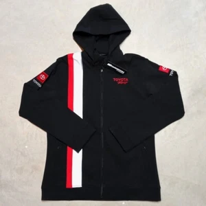 NUEVO CON ETIQUETAS Toyota Racing Cremallera Completa Extraíble Capucha Cuello Simulado Chaqueta - Mujer GRANDE - Imagen 1 de 13