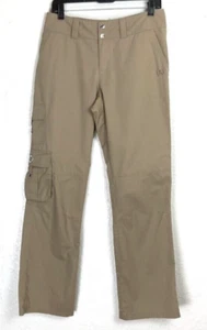 Pantalones cargo informales largos tostados Bogner para mujer talla 8 - Imagen 1 de 8