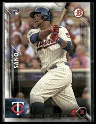 Miguel Sano #140 Rookie 2016 Bowman Minnesota Twins - Image 1 of 2