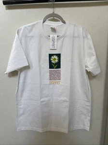 Vintage 90s | Esprit T Shirt S/S Streetwear 80s Brand New With Tags Size M USA - Picture 1 of 11