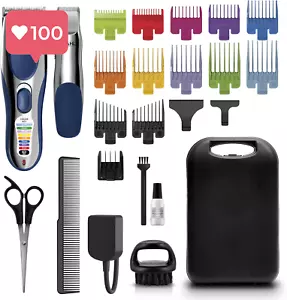 Wahl Color Pro Cordless Combo Hair Clipper Trimmer Set, 21 pcs Hair Cutting Kit - Picture 1 of 12