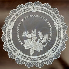 Lace Embroidered Doilies for Wedding Decor Table Placemats Table Cloth Cover Mat
