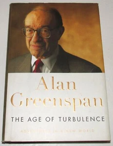 ALAN GREENSPAN The Age of Turbulence Adventures in New World SIGNED 1ST Ed HCDJ - Picture 1 of 9