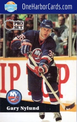 1991-92 Pro Set New York Islanders #150 Gary Nylund - Image 1 of 2