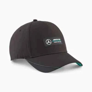 Sombrero de béisbol Mercedes AMG Petronas F1 con logotipo negro - Imagen 1 de 1