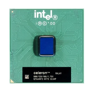 Processor CPU Intel Celeron 800MHz Socket 370 SL54P - Picture 1 of 2