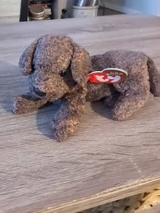 Retired Ty Beanie Baby Fetcher Rare (Dog 2000) NWT Rare - Picture 1 of 5