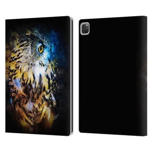 OFFICIAL RIZA PEKER ANIMAL ABSTRACT LEATHER BOOK CASE FOR APPLE iPAD - Picture 1 of 20