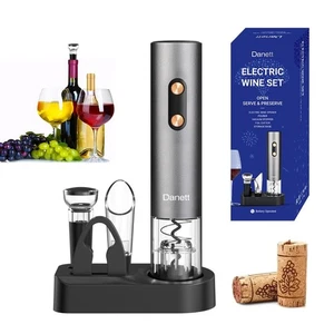 Automatic Electric Wine Opener Gift Set 5in1, Electric Wine Corkscrew,Wine Fo... - Bild 1 von 6